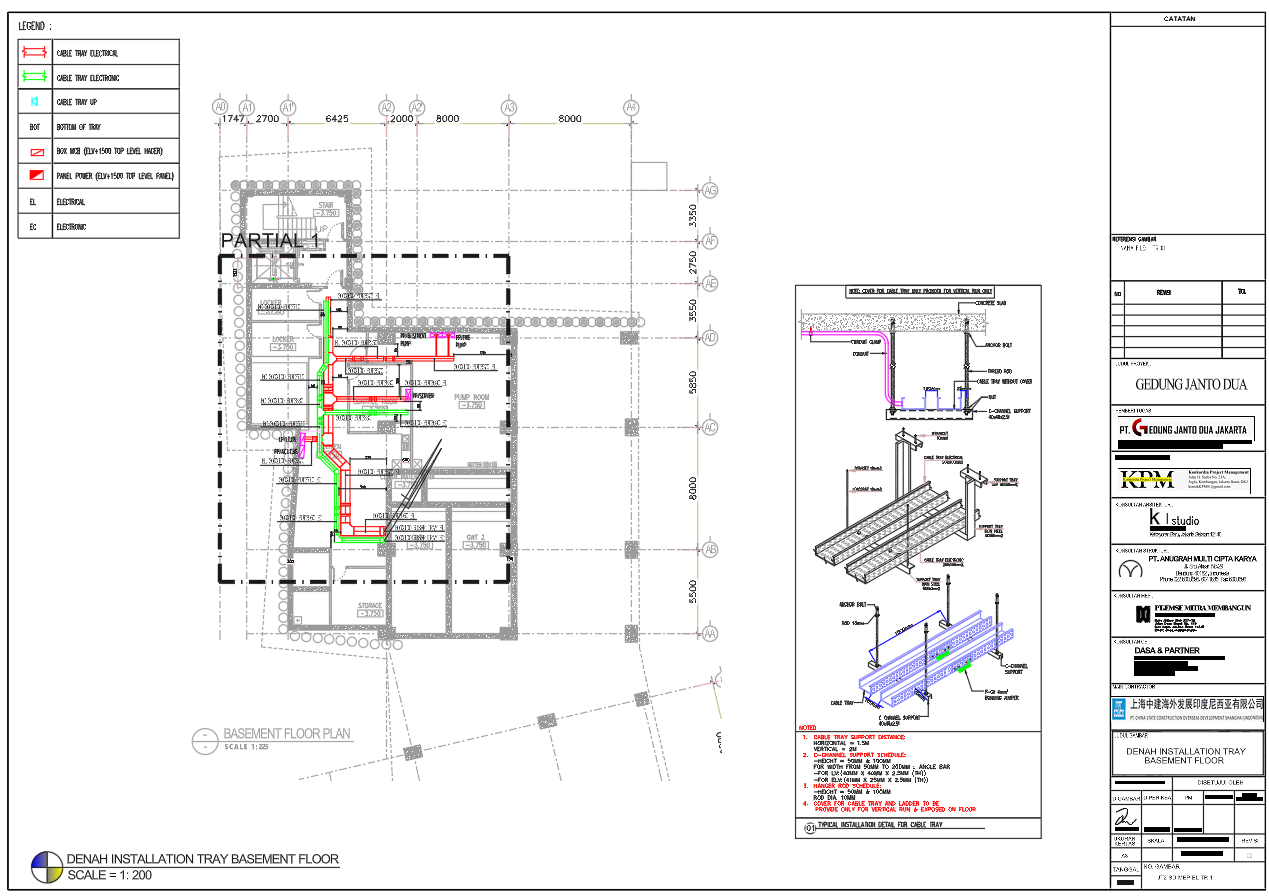 Tray Shop Drawing